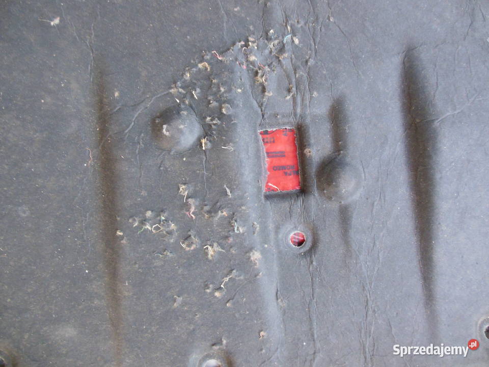 WYGŁUSZENIE MASKI 60619985 60619985 ALFA ROMEO Kozy