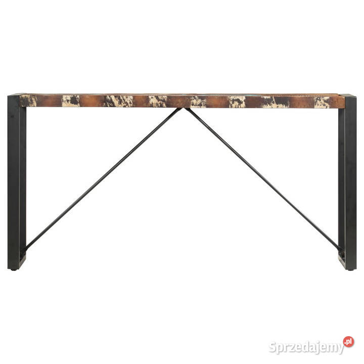 Stolik konsola 150 x 35 x 76 lite drewno z Warszawa