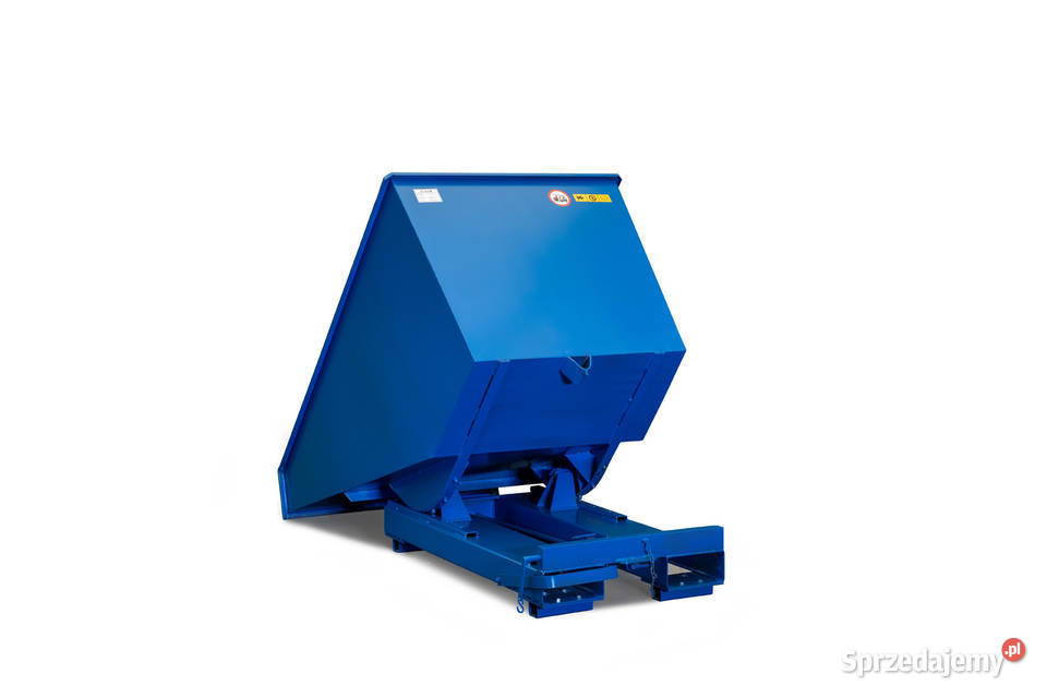 Kontener metalowy do wózka widłowego 1100l Wołów