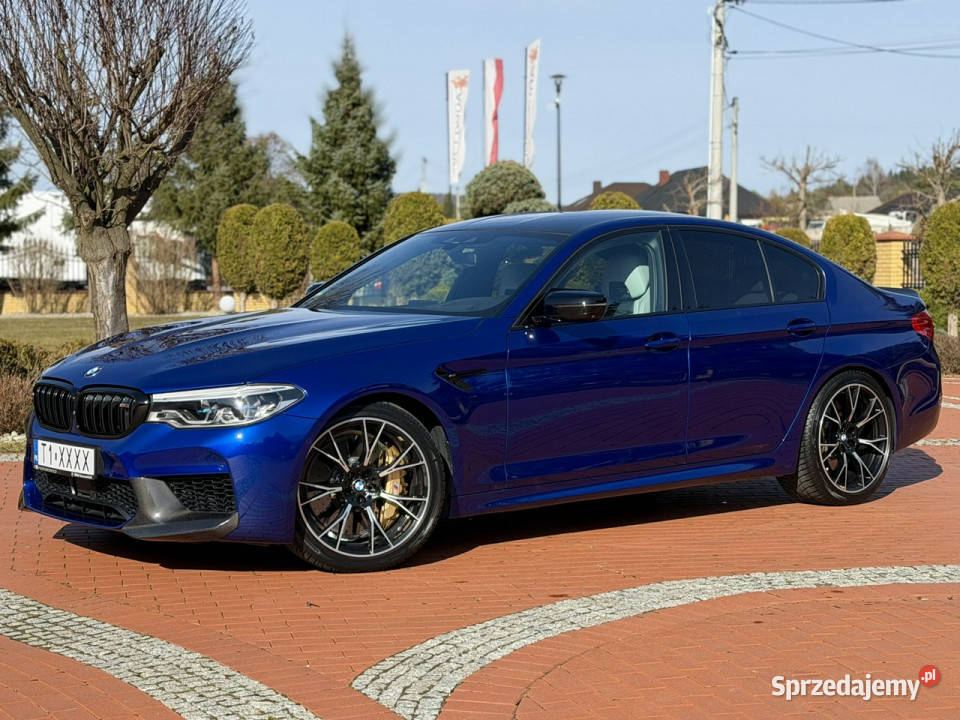 BMW M5 Competition F90 730 Salon Bezwypadkowa AC możliwa zamiana Widełki