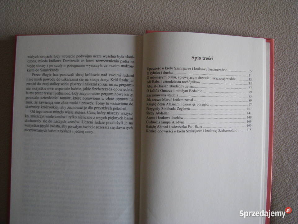 Baśnie z tysiąca i jednej nocy Brzegi sprzedam