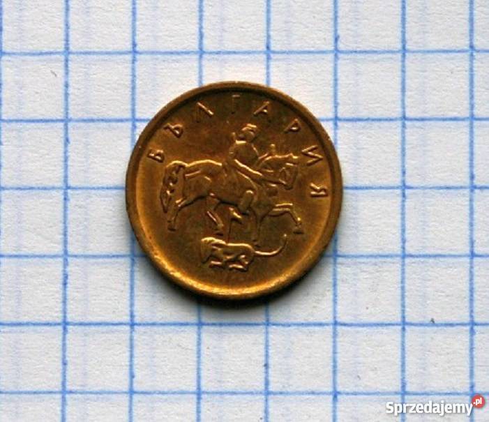 1 STOTINKA 2000 BUŁGARIA Numizmatyka Piszczac