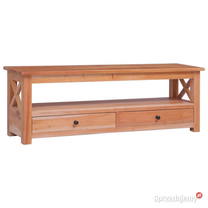 Szafka pod TV 115x30x40 lite drewno mahoniowe mazowieckie Warszawa