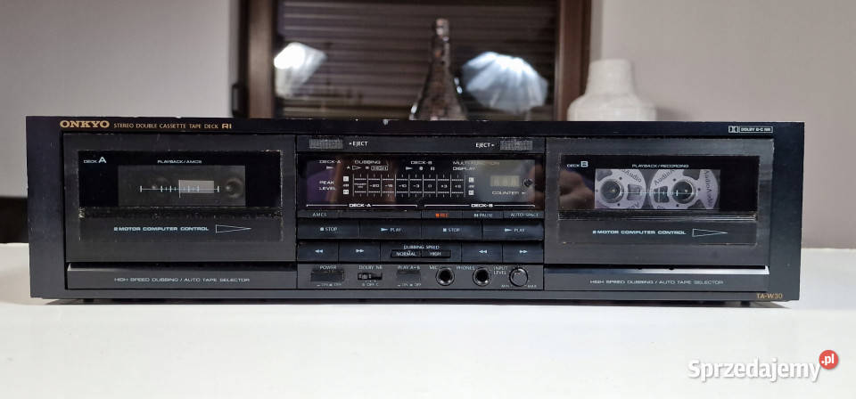 Onkyo TA W 30 TAW30 magnetofon casette deck Międzychód