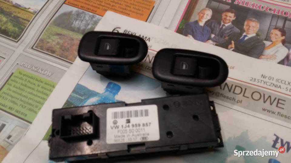 Panel przełączniki do podnoszenia szyb seat vw Pogroszew sprzedam