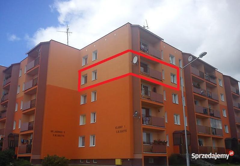 DARŁOWO KSIĘŻNEJ ANNY MIESZKANIE 75m2loggia DO internet