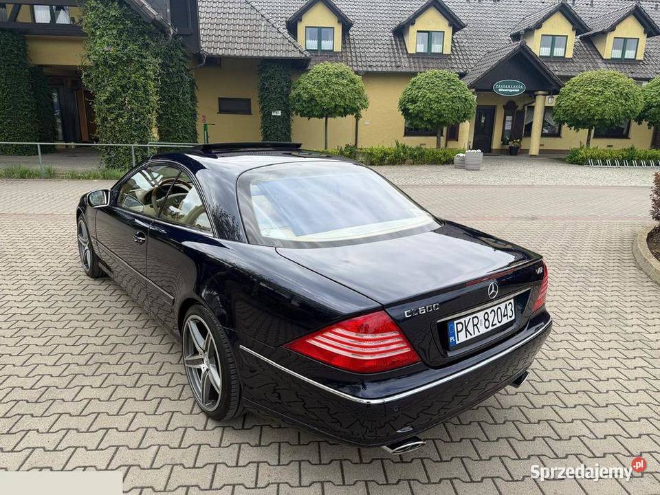 Mercedes CL 58 benz 367 2000r Stan perfekcyjny CL Samochody osobowe Krotoszyn