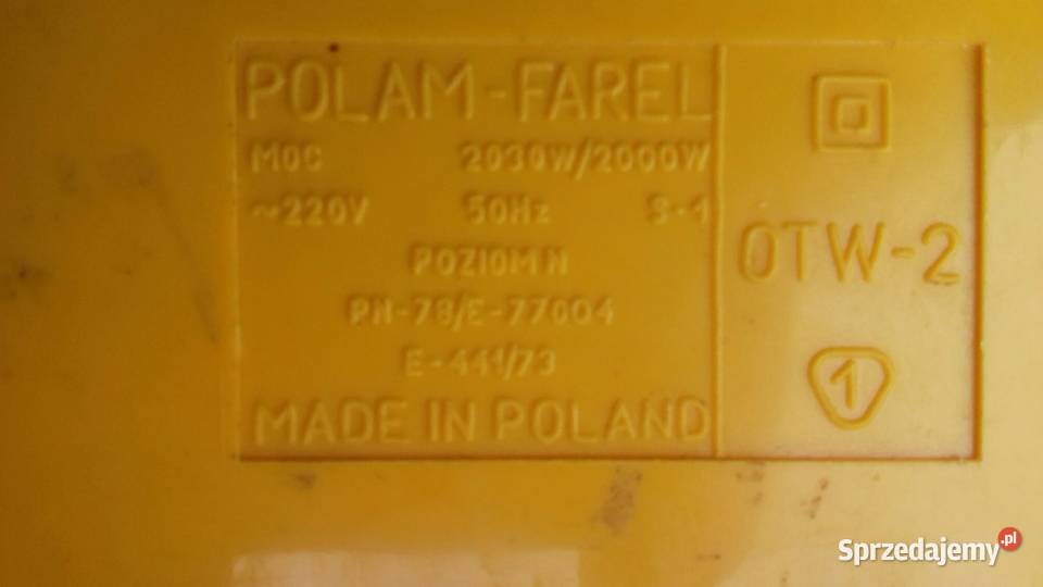 sprzedam ferelka termowentylator z czasów PRL Pozostałe