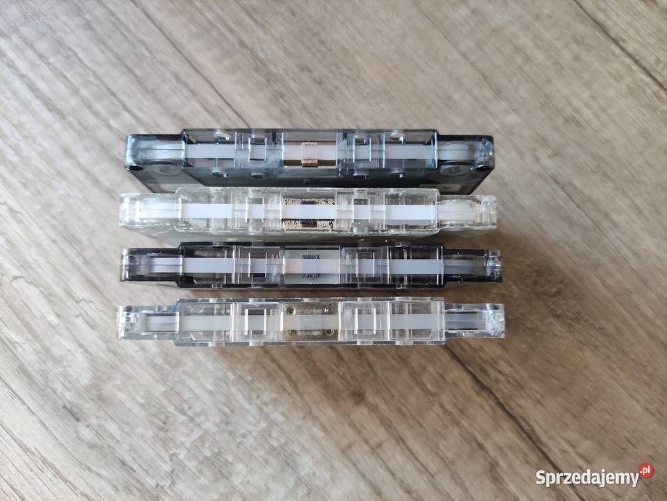 Kasety magnetofonowe 4x Rzeszów sprzedam