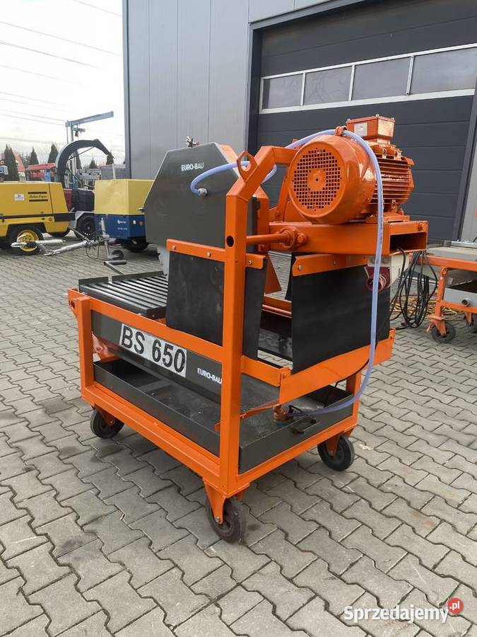 Piła przecinarka stolikowa GOLZ BS 650 do cegieł Ślesin