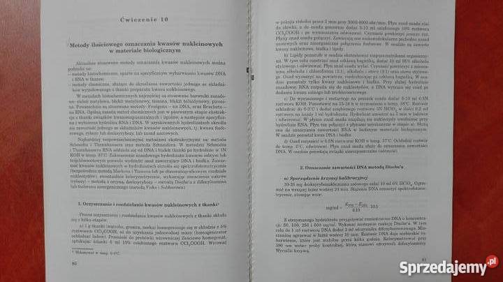 Ćwiczenia z Biochemii JStrzeżek AWołos UWM warmińsko-mazurskie