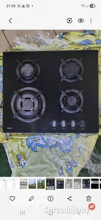 Płyta gazowa ceramiczna AMICA PGCZ 6211 Łódź