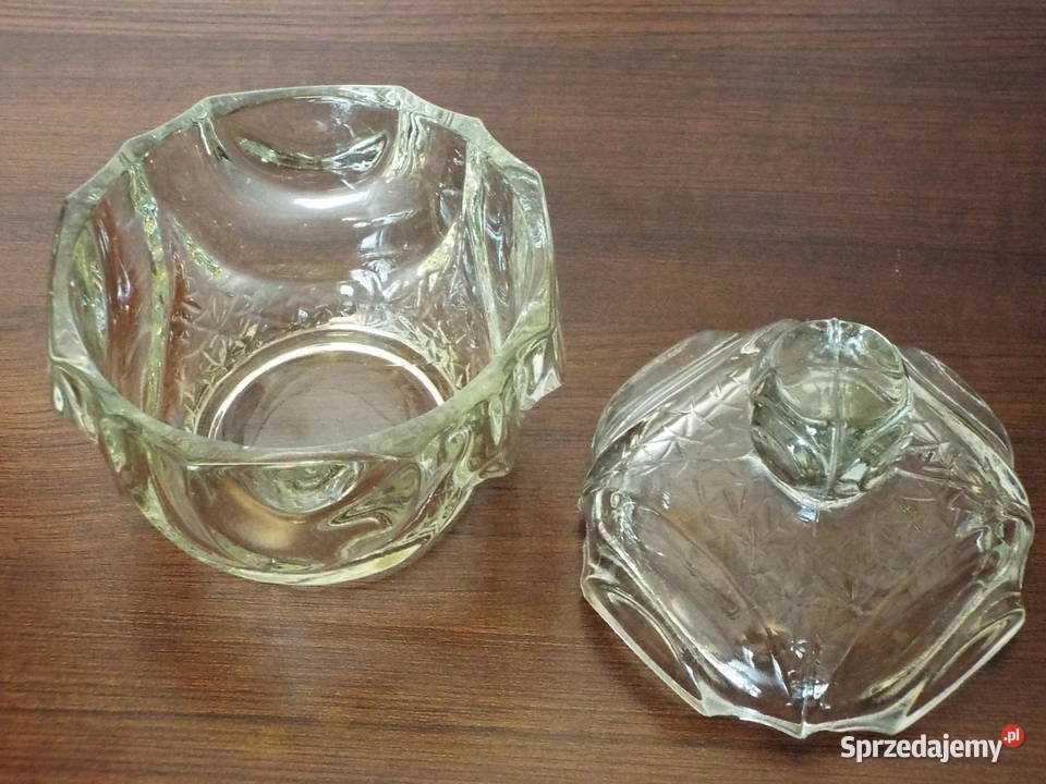 Bombonierka cukiernica ozdobna z grubego Będzin