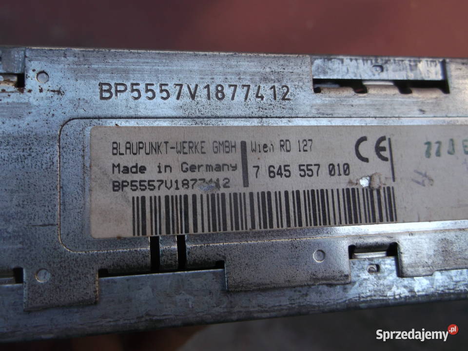 Radio samochodowe Blaupunkt WIEN RD 127 Radioodtwarzacze Sobieska Wola Pierwsza