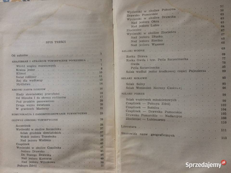 3740 Pojezierze Drawskie Antykwariat Szczecin
