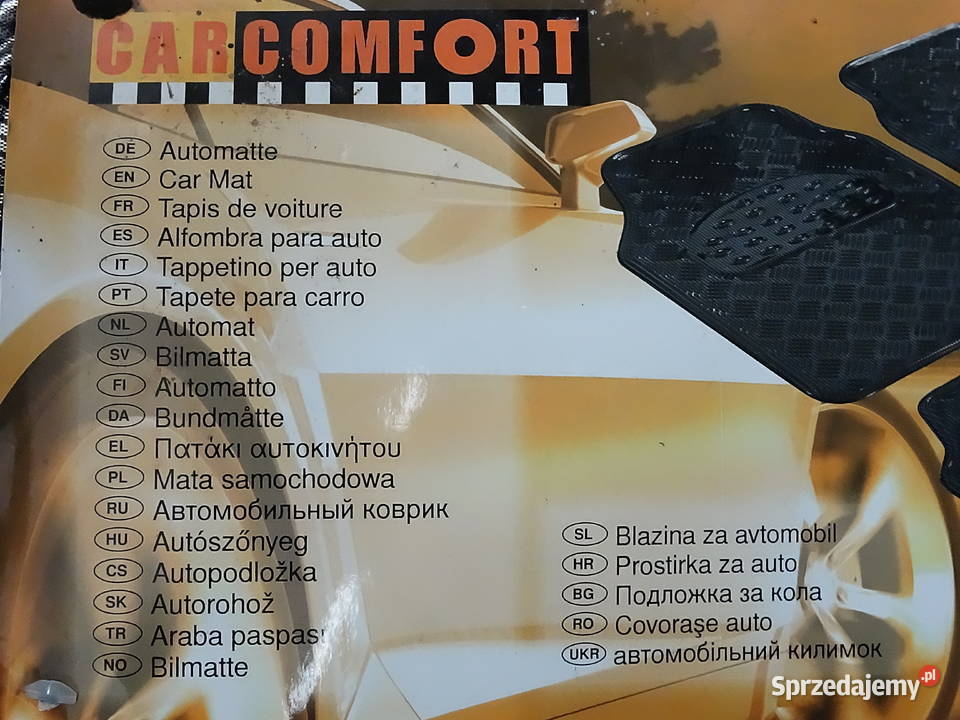 Nowy Kompleat Dywaników Samochodowych Metallic 4