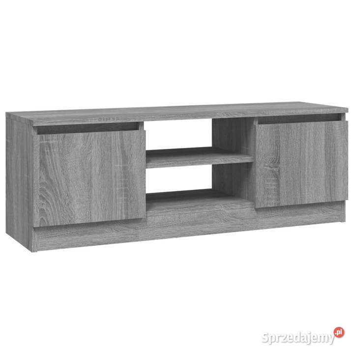 Szafka pod TV z drzwiczkami szary dąb sonoma Warszawa sprzedam