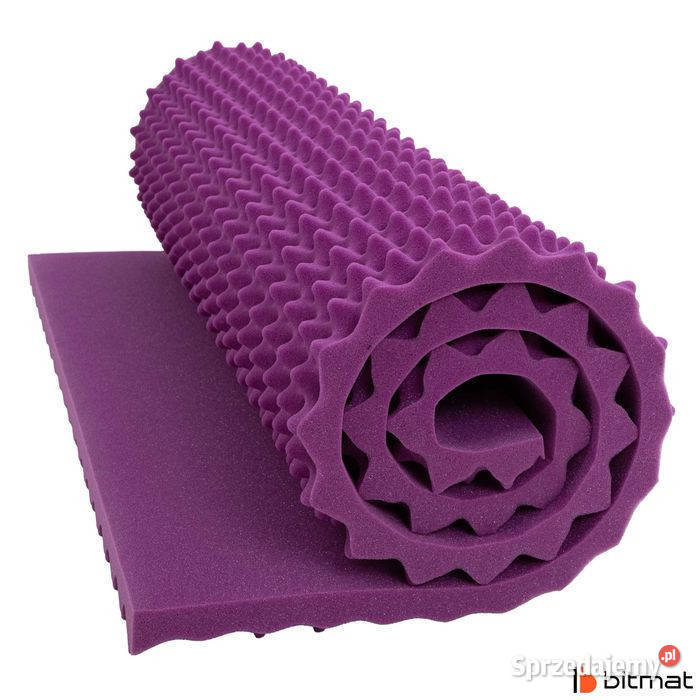 Panel akustyczny fala dźwiękochłonna fioletowa 4 Łąki