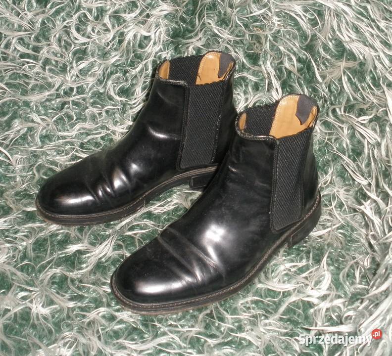 Buty czarne sztyblety meskie NEXT 40 Pozostałe Kraków