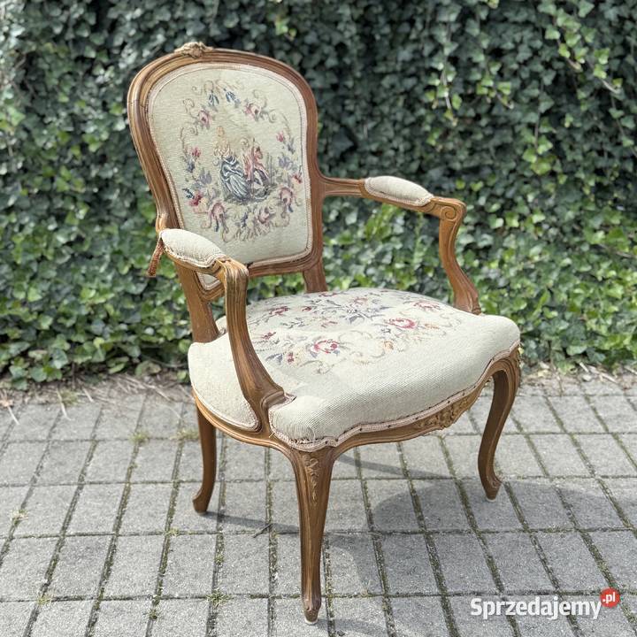 ARTexpert Wygodny reprezentacyjny fotel Ludwik sprzedam