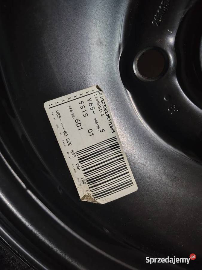 Koło 15 VW Skoda Audi 5x112 łódzkie Łódź sprzedam