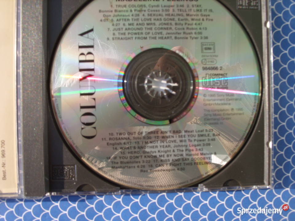 Plyta CD FEELINGS MADELEINE 1995 Płyty i kasety Wołów
