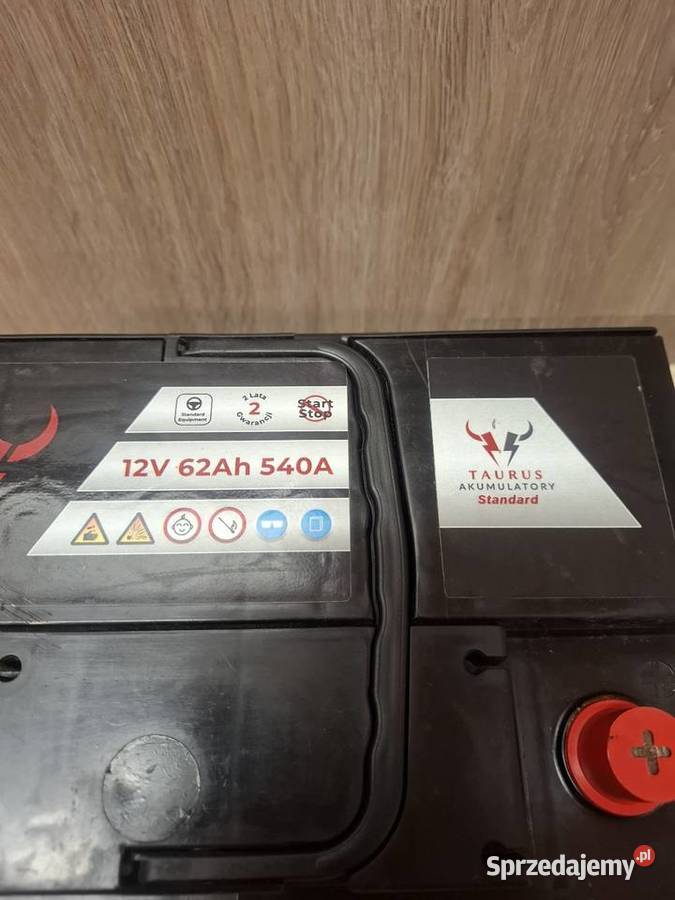 Akumulator Taurus 12V 62Ah 540A na gwarancji osobowe