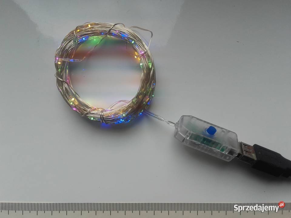 Dekoracyjne malutkie lampki USB z różnym kujawsko-pomorskie Bydgoszcz