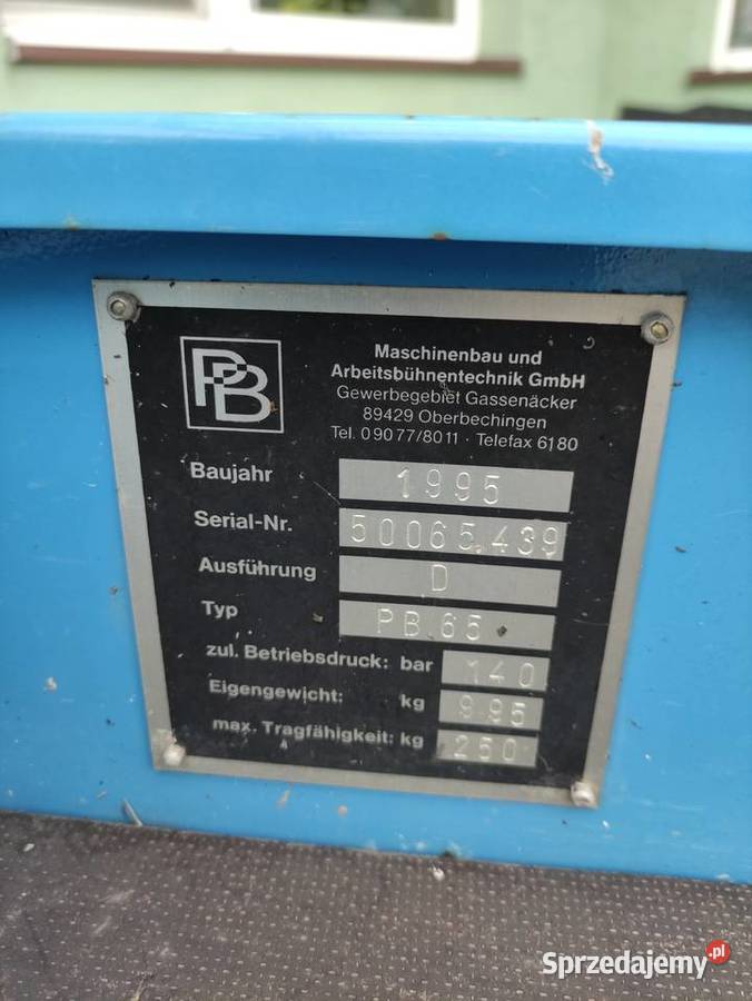 Podest Ruchomy Koło