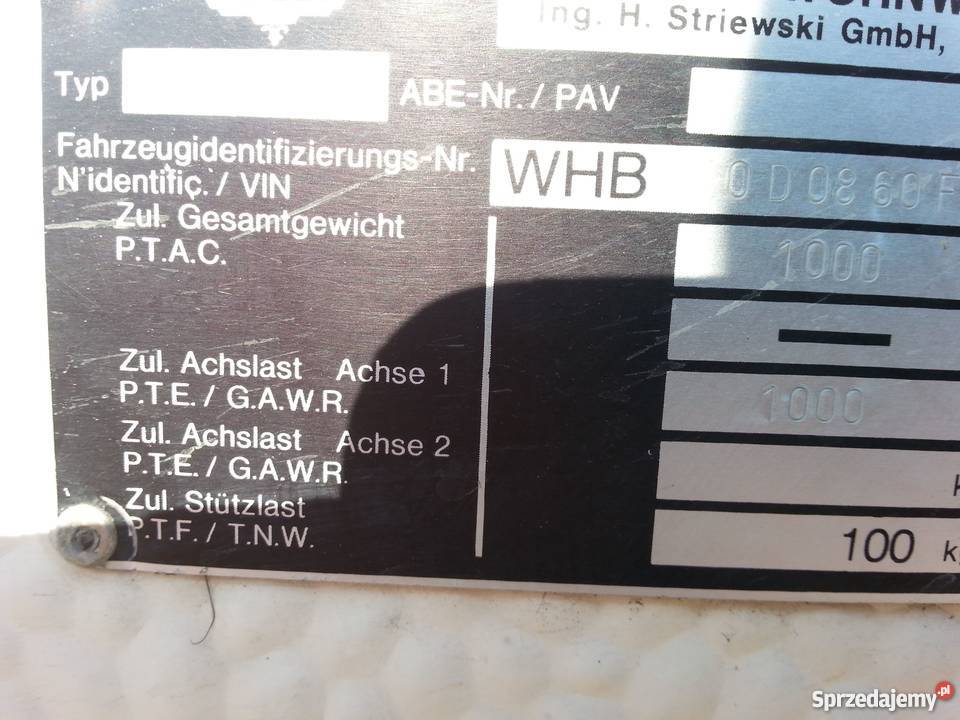 Przyczepa kempingowa hobby z łazienką Kempingowe Chełm sprzedam