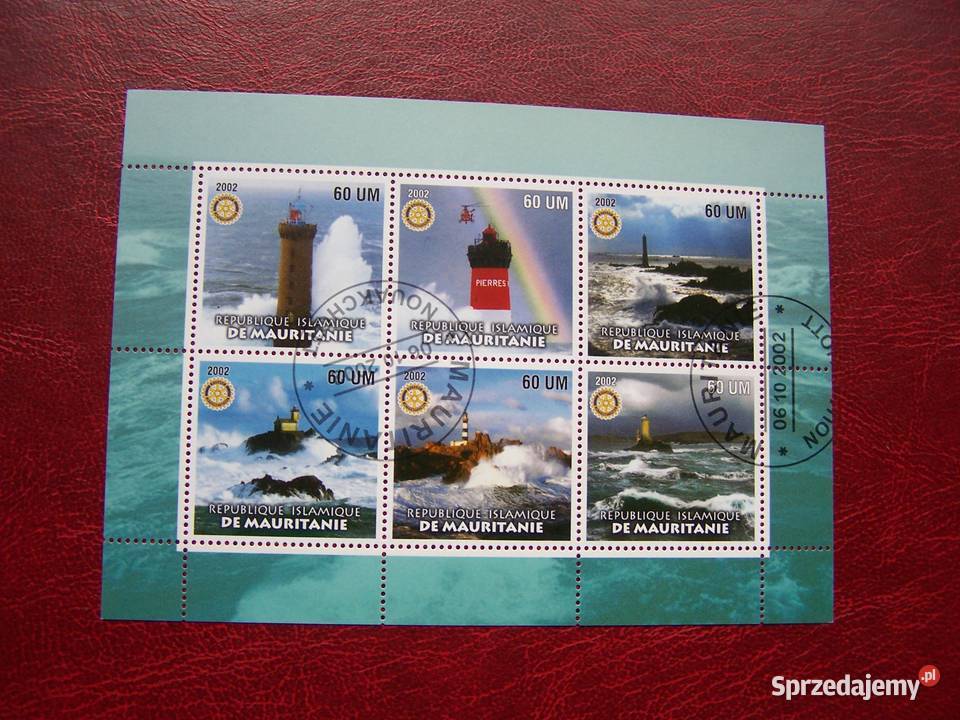 Mauretania 2002 CTO Latarnie morskie 2 śląskie