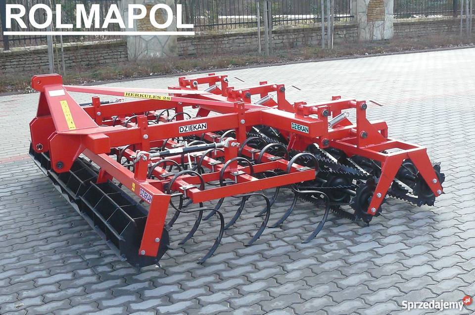 Agregat HERKULES uprawowy stary model ROLMAPOL Solec-Zdrój