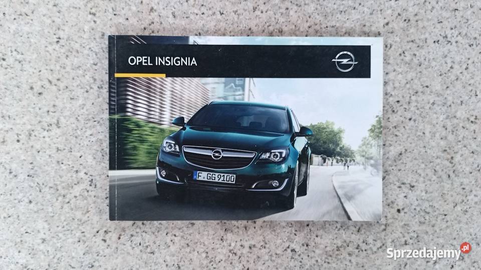 OPEL Insignia Prospekt Rok wydania 2016 Bytom
