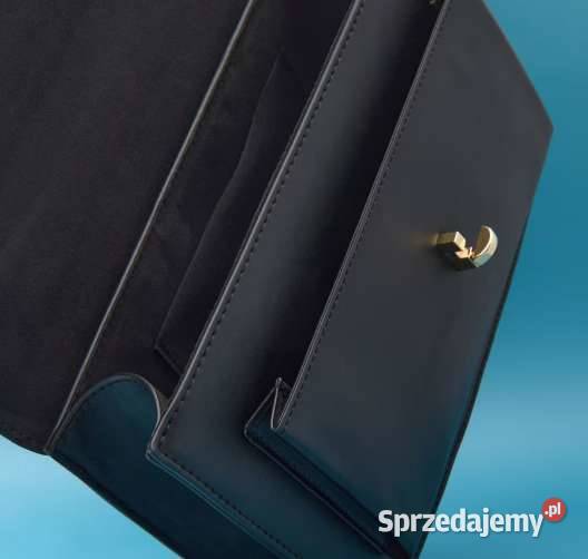 czarna torebka torba sinsay kopertowka Toruń