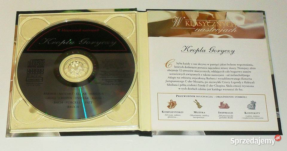 Płyta CD książeczka W klasycznych nastrojach klasyczna
