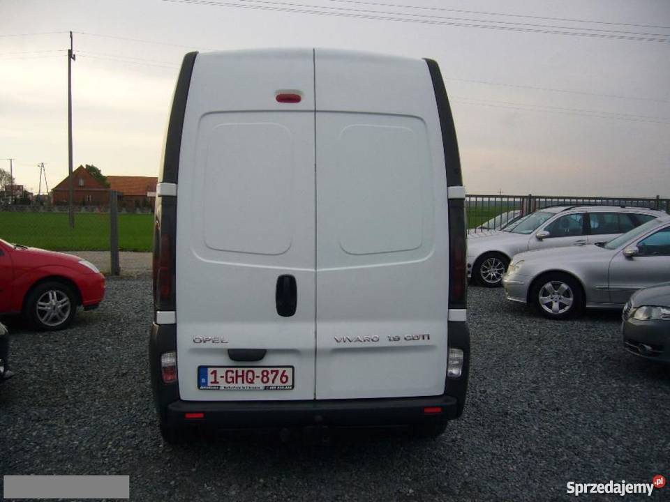 Na sprzedaż Opel Vivaro bialy Wolica Pusta