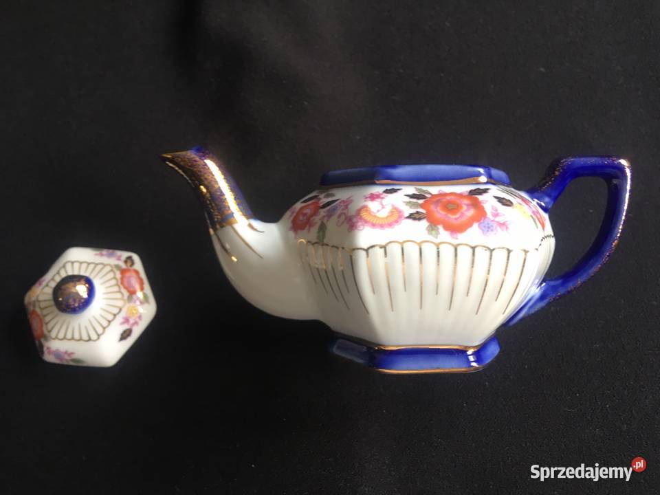 Stary imbryk dzbanek mini porcelana The Queens Kołobrzeg