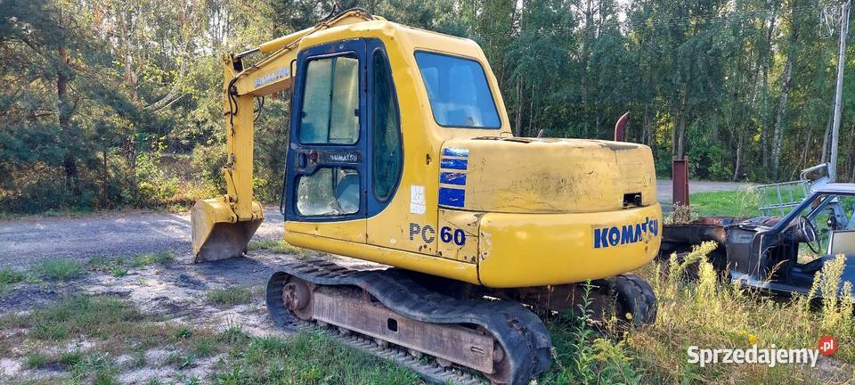 Koparka Komatsu PC60 waga 6t Mińsk Mazowiecki