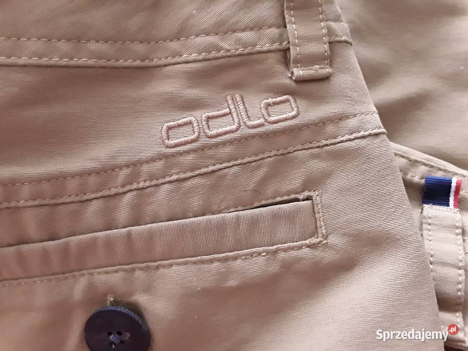Spodnie musztardowe r36 Odlo Spodnie Warszawa
