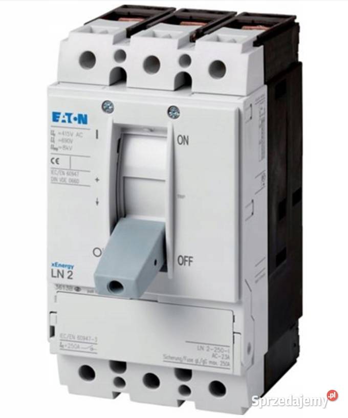 EATON ROZŁĄCZNIK MOCY LN2250I 250A 3P 690V Borowie