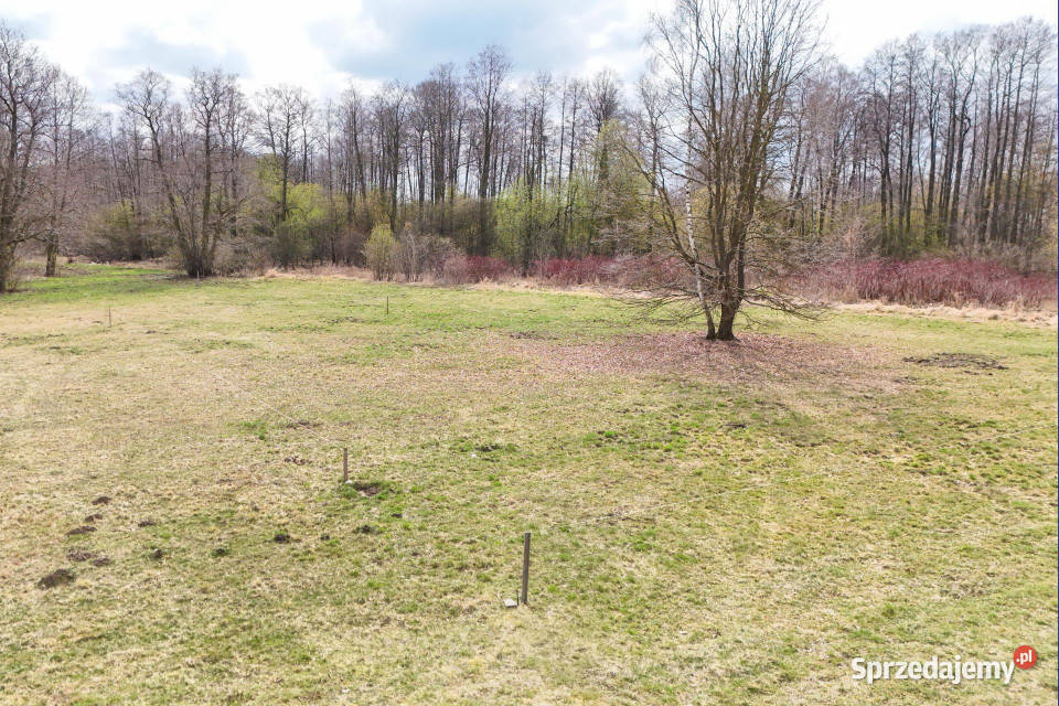 Działka rzeką pow 2288 m2 Budy Zosine WZ