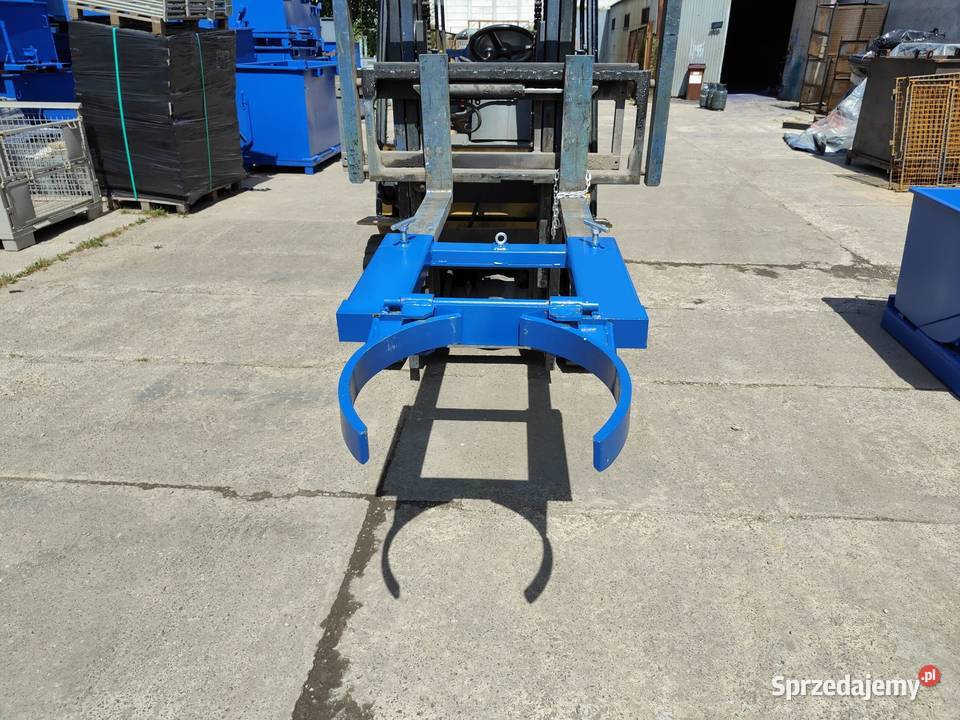 Chwytak do beczek uchwyt do wózka widłowego świętokrzyskie Kielce