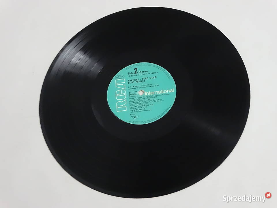 Elvis Presley Pure Gold Vinyl 1976 Klasyka Biłgoraj