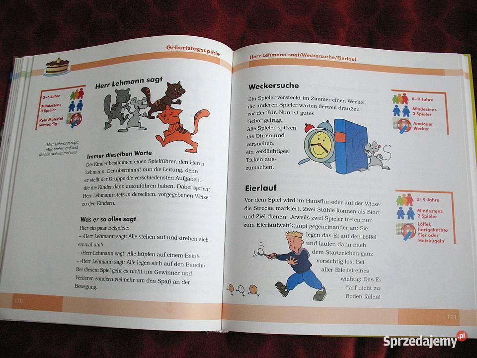 Kinder spiele Michael Holtmann książka niemiecka Siedlce