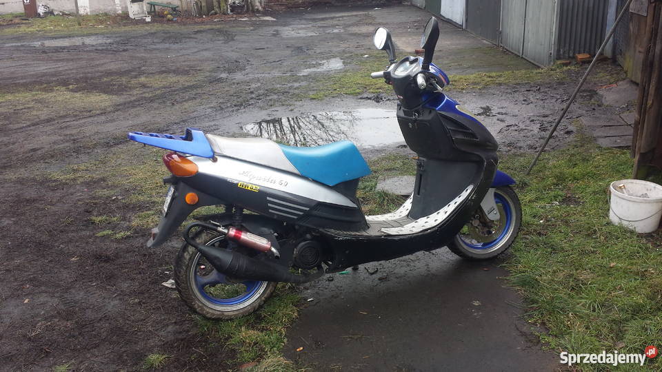 Skuter 2t elektryczny starter kujawsko-pomorskie Grudziądz sprzedam