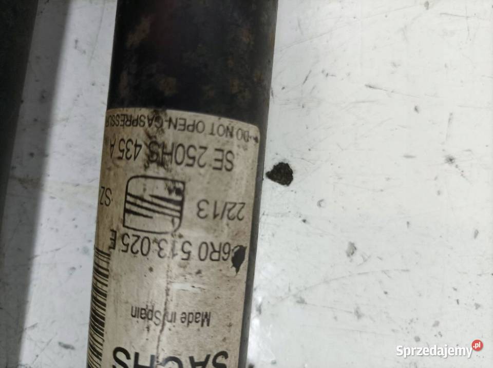 AMORTYZATOR PRAWY LEWY TYŁ SPRĘŻYNY KPL 6J