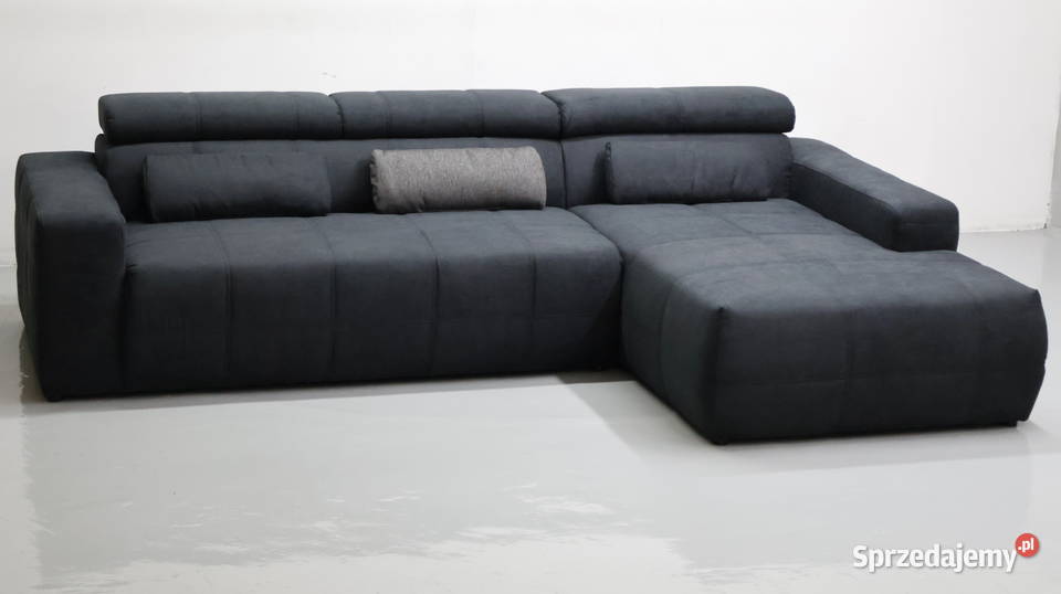 TCA DESIGN narożnik regulowane zagłówki rogówka 285cm Poznań