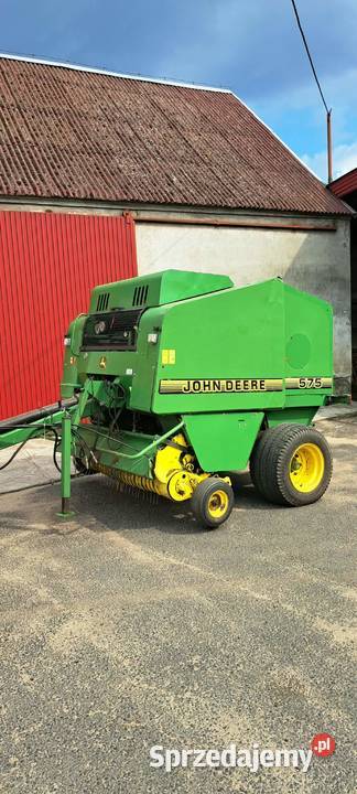 Prasa John Deere 575 nie Krone Claas holland Rakoniewice
