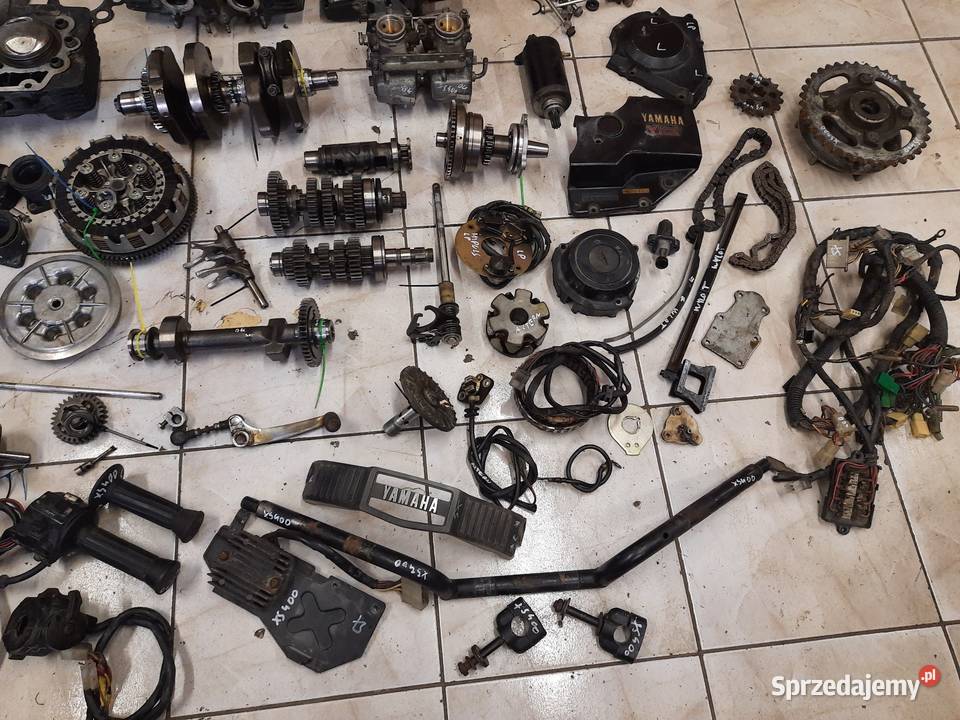 Yamaha XS 400 silnik części xs400 wał cylinder Jelenia Góra