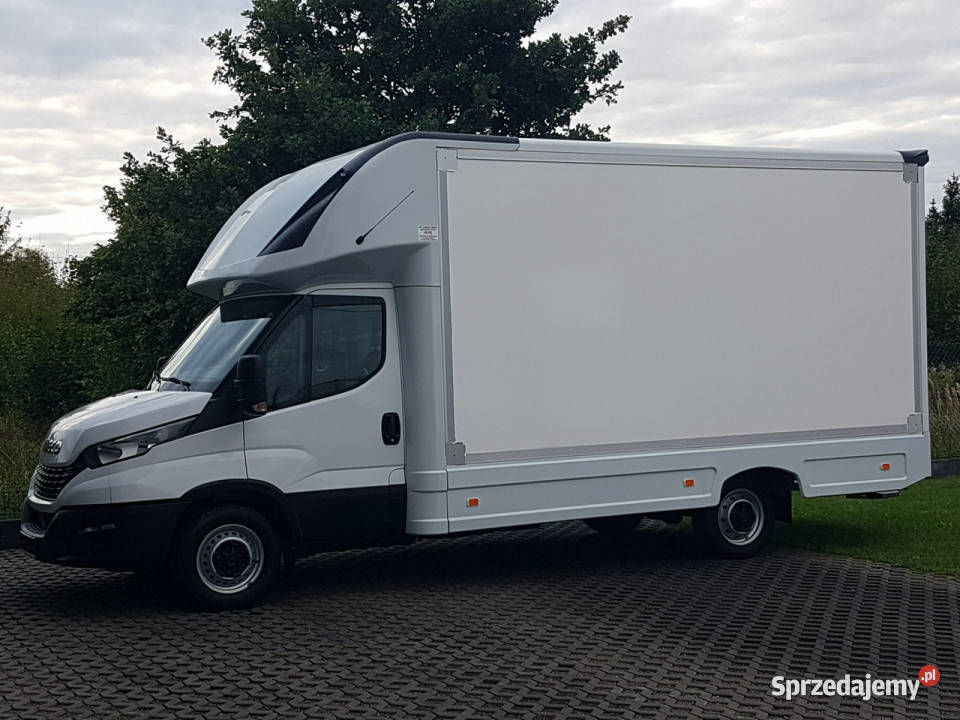 Iveco Daily KONTENER NISKOPODŁOGOWY 443x223x242 elektryczne lusterka Poręba